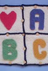 Letter Squares by Frankie Brown /Frankies Knitted Stuff-Free