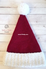Spin a Yarn Crochet - Jillian Hewitt - Santa Hat - Free