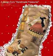 Scandinavian Stocking from Better Homes and Gardens A Cross-Stitch Christmas Handmade Treasures