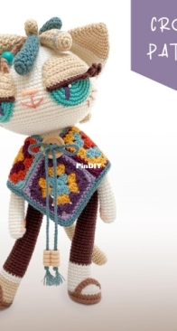 Soffice Crochet - Giorgia Lanza -  Laura the Artsy Vintage Cat
