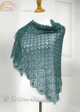 Leaf Evolution Shawl by Tetiana Otruta-German,Russian