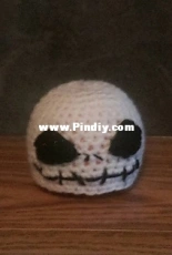The Cosy Crochet Nook - Miss Jinty Designs - Jinty Lyons - Jack Skellington Chocolate Orange Cover - Free