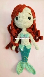 Amigurumi Doll - Mermaid Ariel