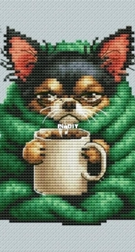 Marshmallow Witch - Good morning (version for dog owners) by Asya Pristavova