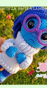 Male Crochet - Sadness -  Tristeza - Spanish