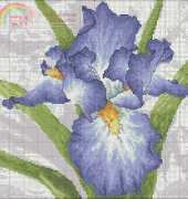 The Rainbow Flower by Maria Diaz from Cross Stitch Collection 169