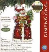 Dimensions 70-08895 Santa Ornament