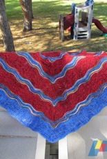 Owl Moon Shawl by Ann Thomsen-Free