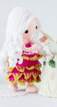 Swah Handmade - Sit n Crochet - Swah Ng - Ng Kyouya - Fruits Series - Miss Pitaya