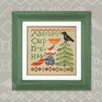 OwlForest Embroidery - Fables. Crow and Fox XSD + PCS