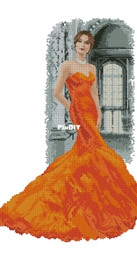 Heritage Crafts JLMT 1465 Elegance- Martina by John Clayton (Orange version) XSD