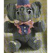 Unknow Designer-Crochet Elephant-Free Pattern
