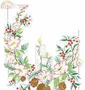 Candle Table Runner (pat)
