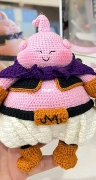 Yoki Studio - Yoki Crochet - Majin Boo - Majin Buu - Vietnamese Translated - Free
