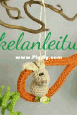 Kifile Design - Sandra Ballon - Easter Ornaments - German