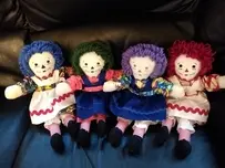 Four Raggedy Anns