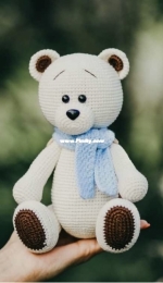 Androsova Toys - Natalia Androsova - Polar Bear - Turkish - Free