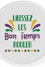 Daily Cross Stitch - Laissez Les Bon Temps Rouler