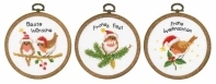 Vervaco PN-0182761 - Christmas Birds XSD & PCS