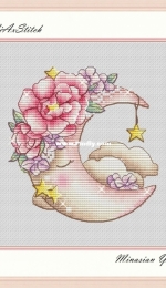 MiAxStitch - Gentle Crescent Sleep by Minasyan Yana