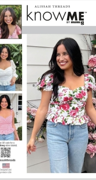 Alissah Threads - Know Me - ME2019 Misses Tops - Sizes 8-26