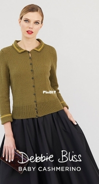 Romane Cardigan by Debbie Bliss