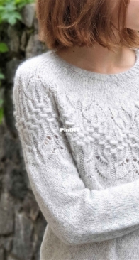 Morse Code Sweater by Valentina Bogdanova - Russian