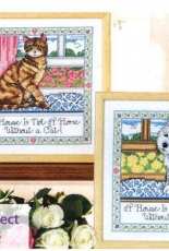 Perfect Pets Cat and Dog by Joan Elliott from Cross Stitch Gold 85