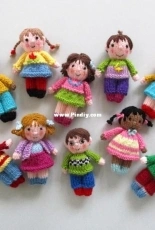 Dollytime - Cute Little Kids by Wendy Phillips