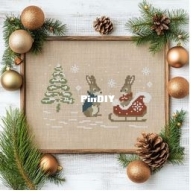 Winter Wonderland Rabbits by Designlabel PCS