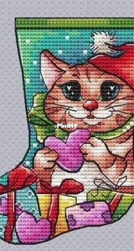 Magic Thread - Alexa Kiss - Cat Sock by Alexandra Kiseleva XSD