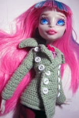 No Nap Time - Angela Juarez - Monster High Pea Coat - Free