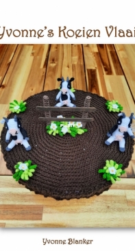 Yvonnes Crochet Art - Yvonne Blanker - Cow pile - Koeien Vlaai - Dutch
