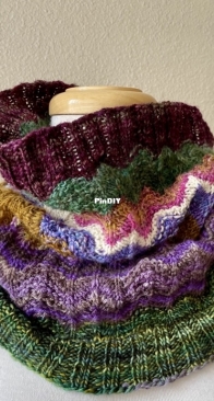 9-Stitch Chevron Cowl by Nick Davis
