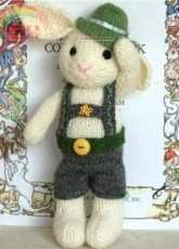 Fuzzy Mittens-Lederhosen by Barbara Prime
