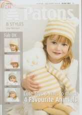 Patons-Book 3867-Cute Toys & Hats to Match