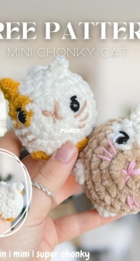 Crochet by Janina - Janina - Mini Chonky Cat - Free