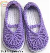 Hook Candy Crochet - Sylver Santika - Youth Mary Jane Skimmers