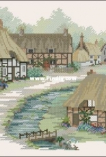 Derwentwater Designs -VE19  Village England. Hampshire Village