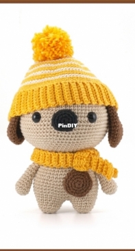 DIY Fluffies - Mariska Vos-Bolman - Jasper the Dog - Jasper le Chien - French