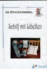 Im Stickhimmel 700/52A - Schilf mit Libellenkranz