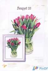 I Love CrossStitch HF-026 - Bouquet 26