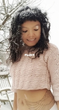 Matinee Maya Imchum - Maya Luna Corazon - Snow Kiss Sweater