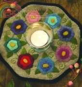 Bareroots #139 Flowers Candle Mat