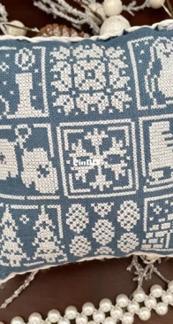 Flossabilities - Winter Pillow by Lauren
