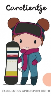 Caros Atelier - Caroline Lucke - Carolientjes Wintersport outfit - Dutch
