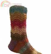 Northern Lights Socks by Christine Blount Presnell