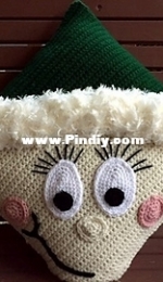 Sharpin Designs - Care Sharpin - Elf Pillow