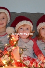 Classic Santa Hat by Lizzy Knits-Free