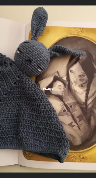 black rabbit blanket